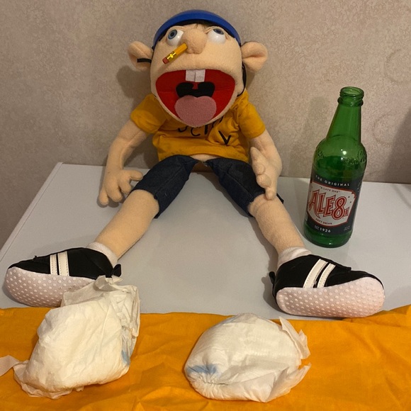 SNL Merch Toys Snl Merch Official Jeffy Puppet Doll Includes Bag